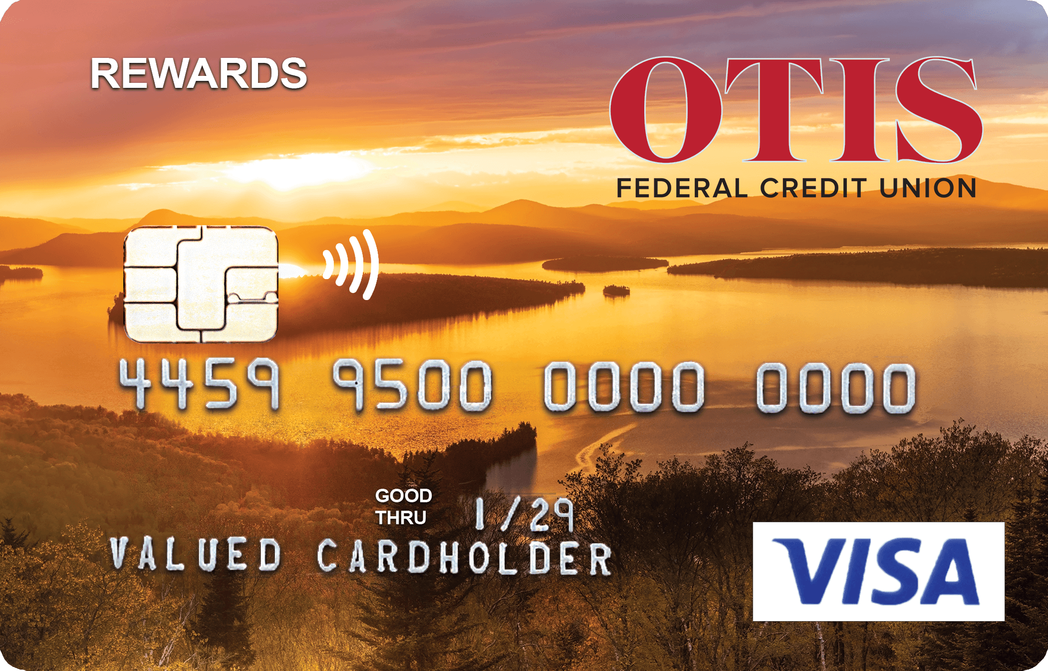 Loyalty Rewards Visa Credit Card